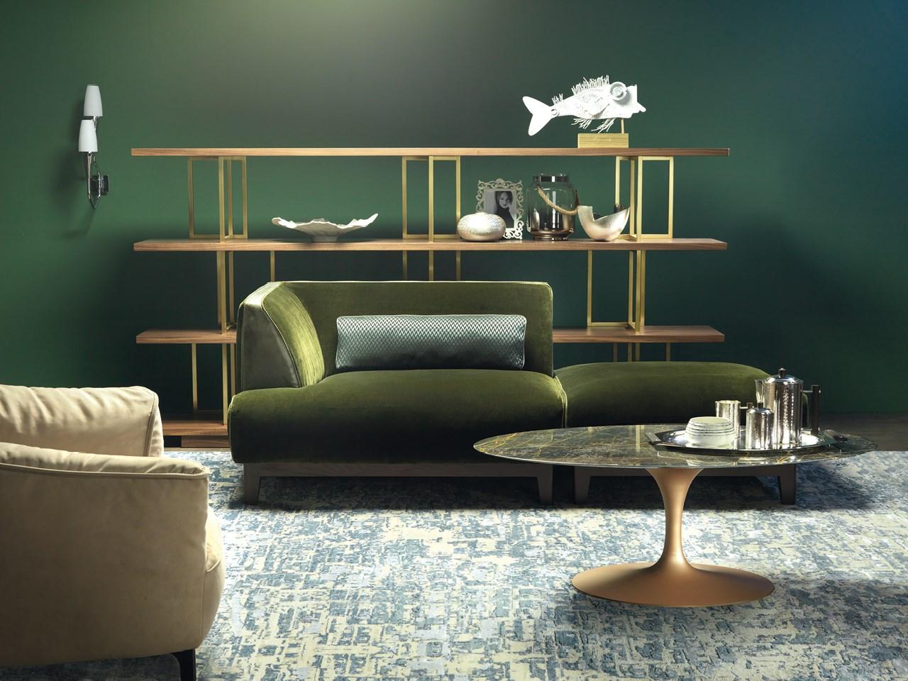 Velvet day bed | Greg by Borzalino