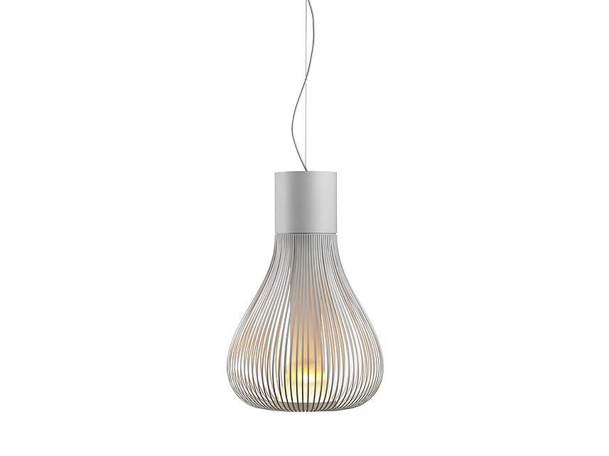 Stainless steel pendant lamp | Chasen by Flos