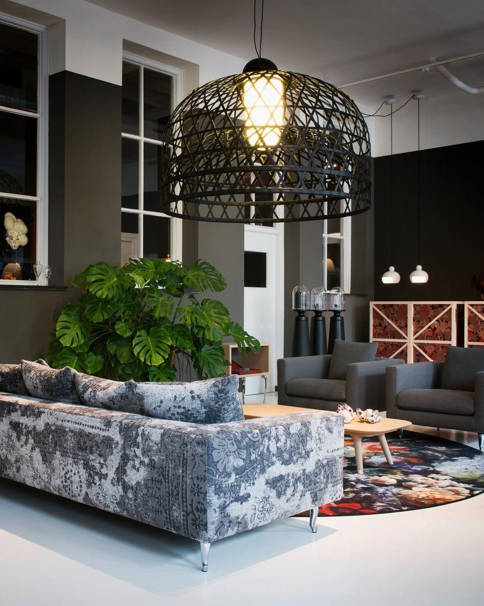 Handmade bamboo pendant lamp | Emperor by Moooi