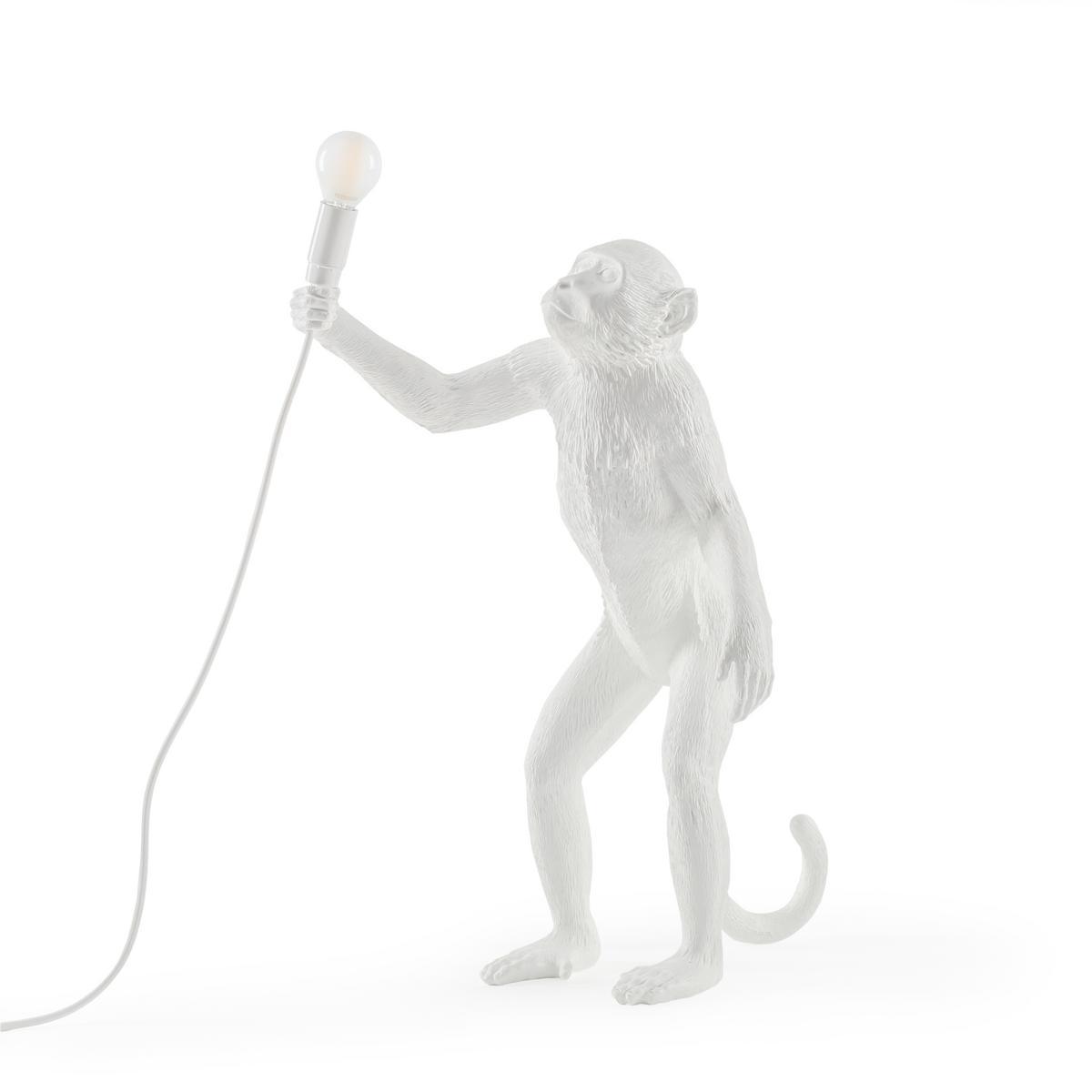LED resin table lamp | The Monkey Lamp Standing by Seletti