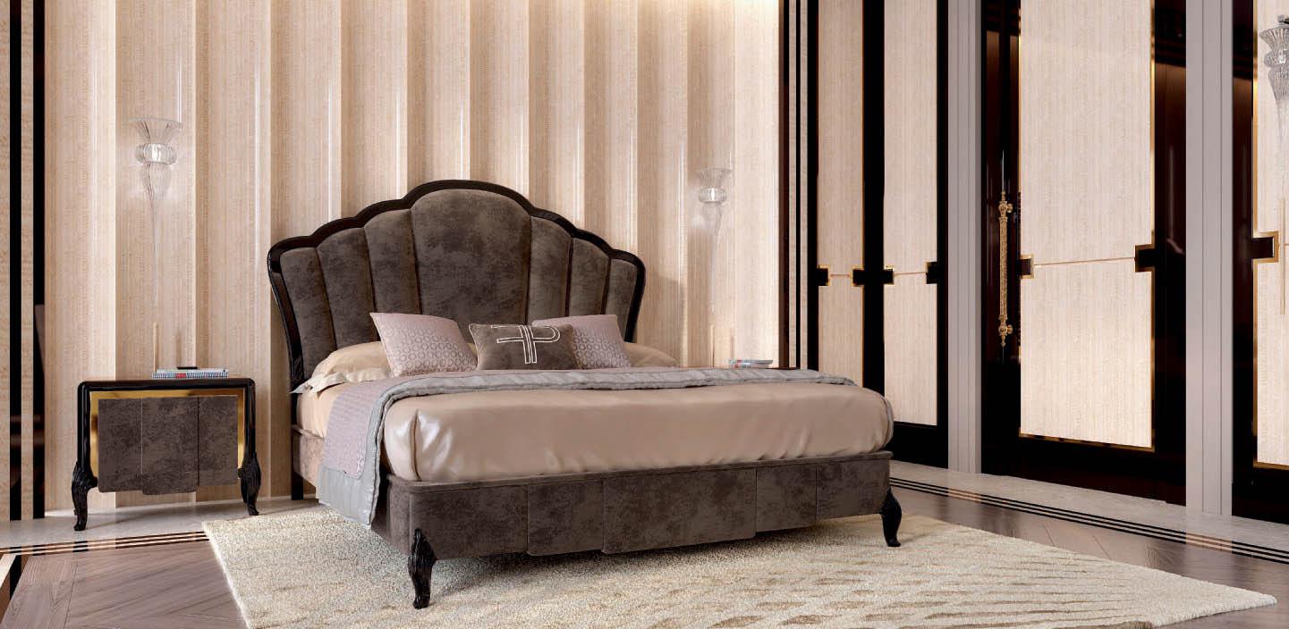 Velvet bedroom set | Ocean by Francesco Pasi