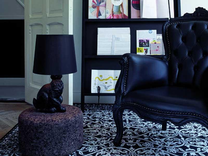 Upholstered armchair with armrests | Smoke Chair by Moooi