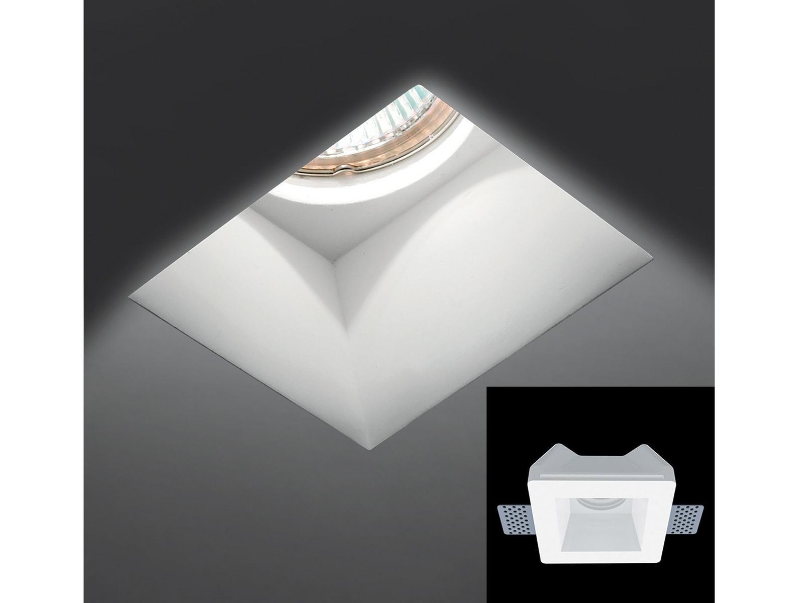 LED recessed plaster spotlight for false ceiling | Sd 081n I by Leucos