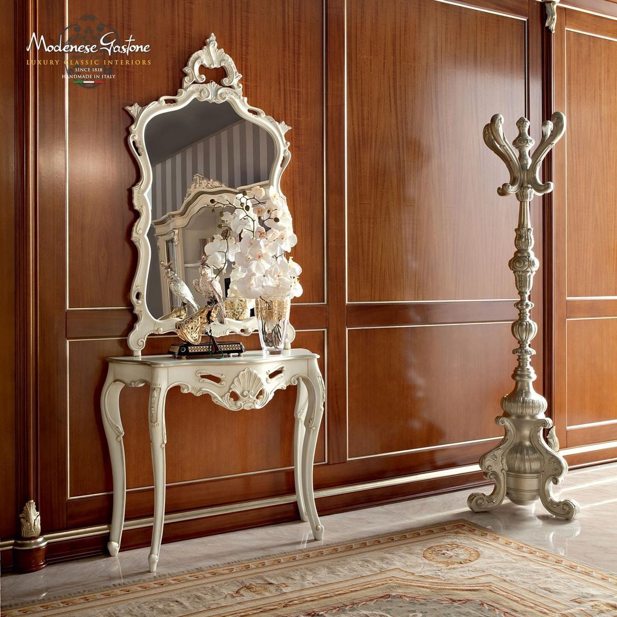 Rectangular wall-mounted framed mirror | 13682 by Modenese Gastone