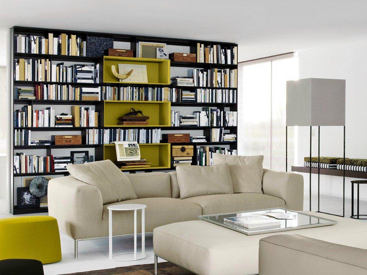 Open sectional bookcase | Flat.c by B&B Italia