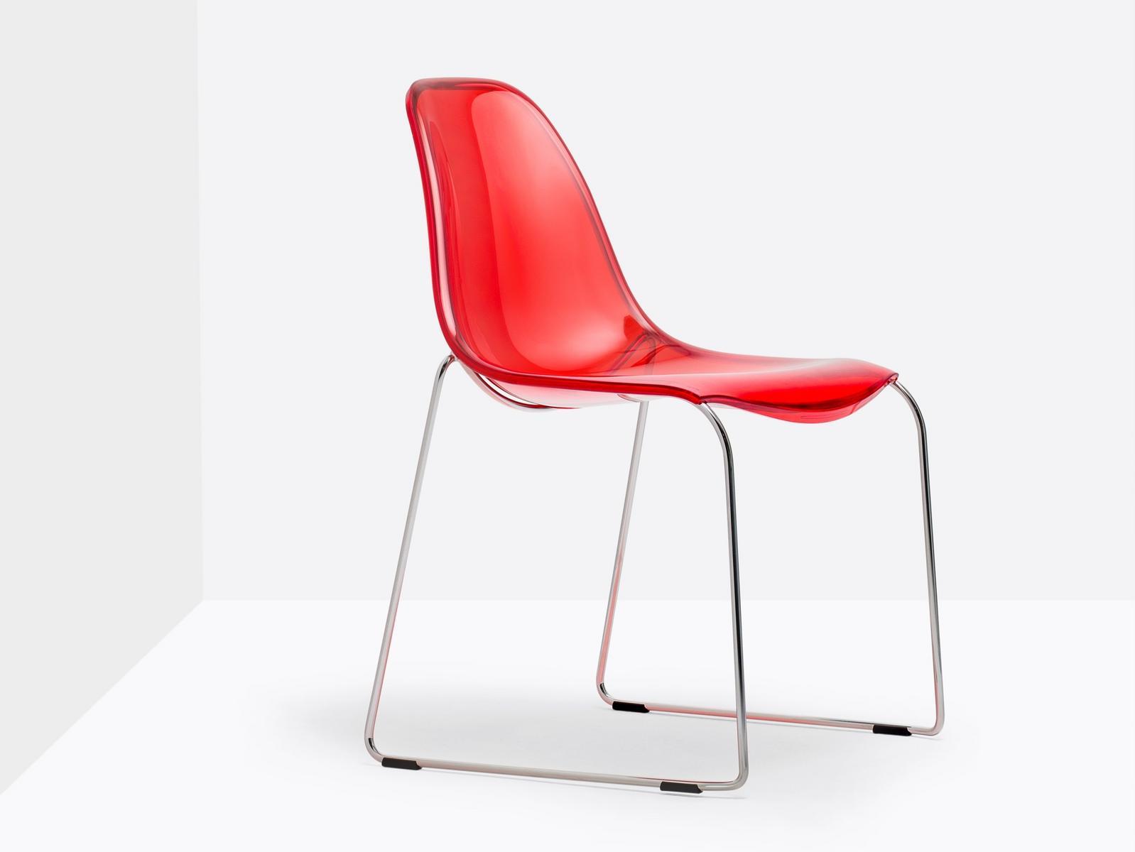 Polycarbonate chair | Day Dream 401 by Pedrali