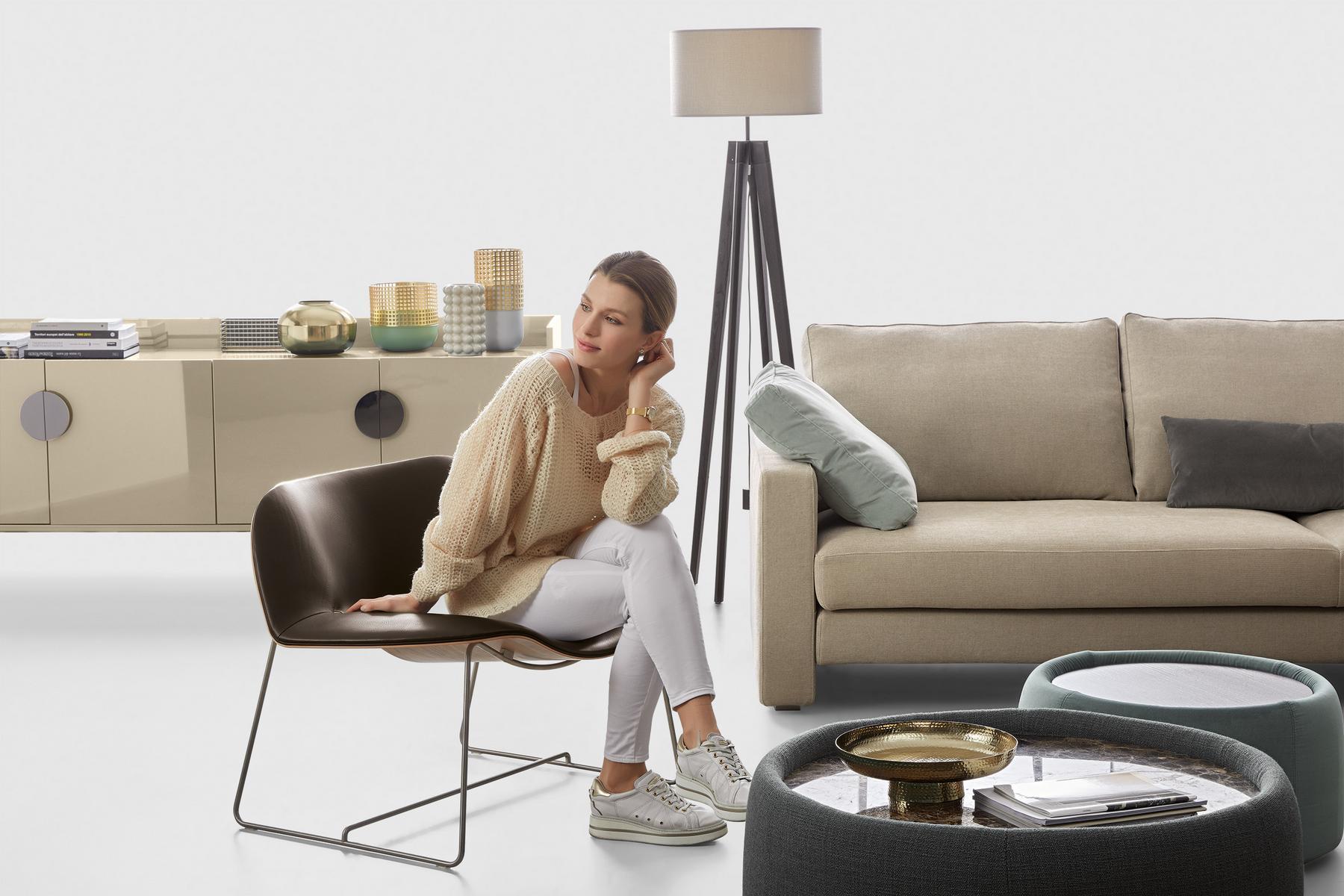 Sectional sofa | Babiloniadue by Dema