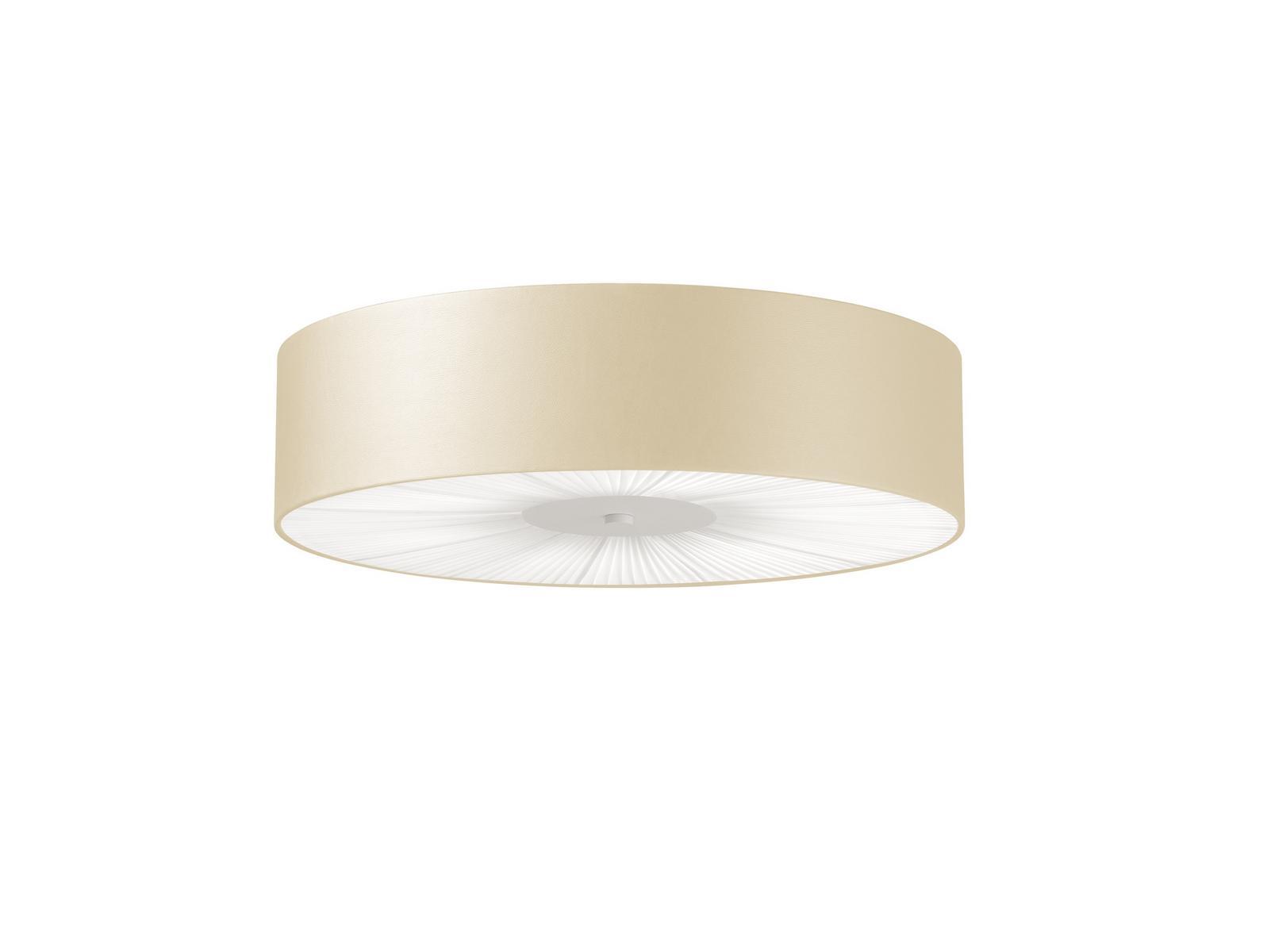 Fluorescent Eco-leather ceiling light | Skin by Axolight