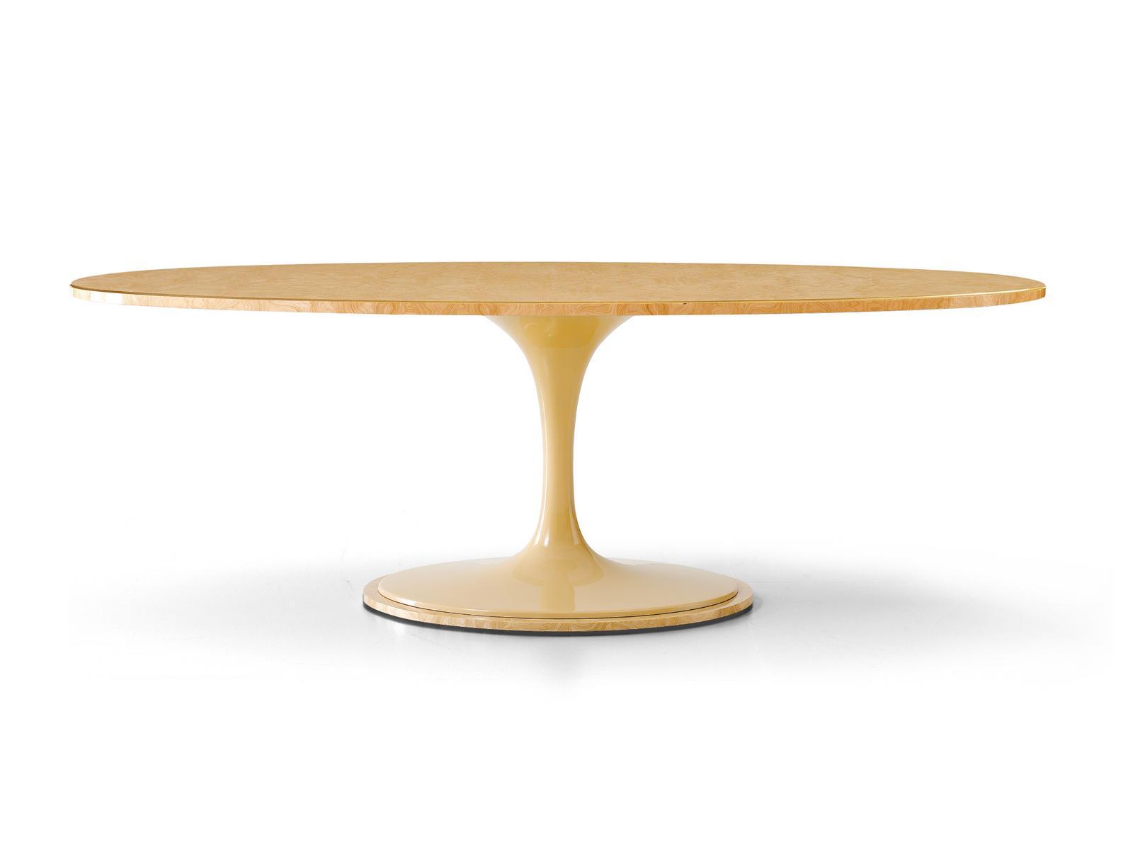 Oval wood veneer table | Richmond Upon Thames by Barnini Oseo