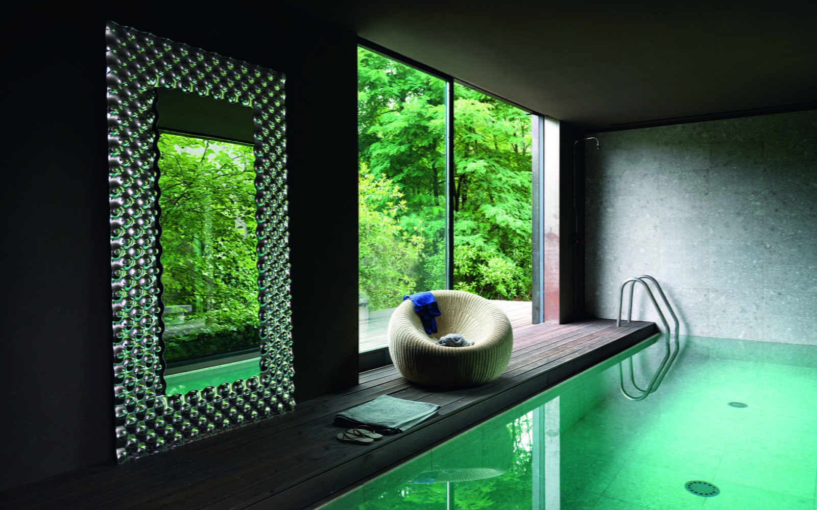 Round mirror | Pop by Fiam