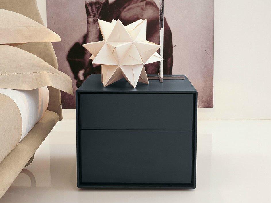 Rectangular bedside table with drawers | Dado by B&B Italia