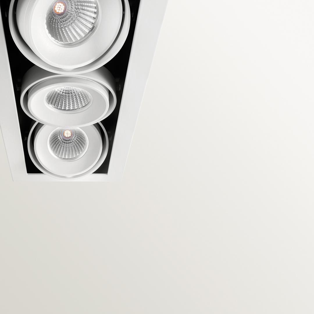 LED adjustable aluminium spotlight | Orbital Mini 3 by Arkoslight