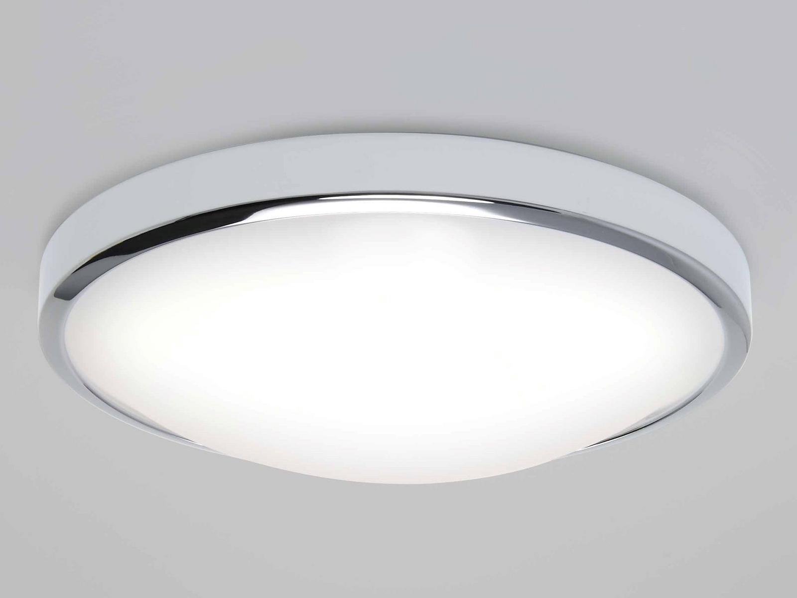 LED glass and steel ceiling light | Osaka by Astro lighting