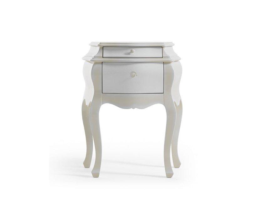 Wooden bedside table | Maya by Corte Zari