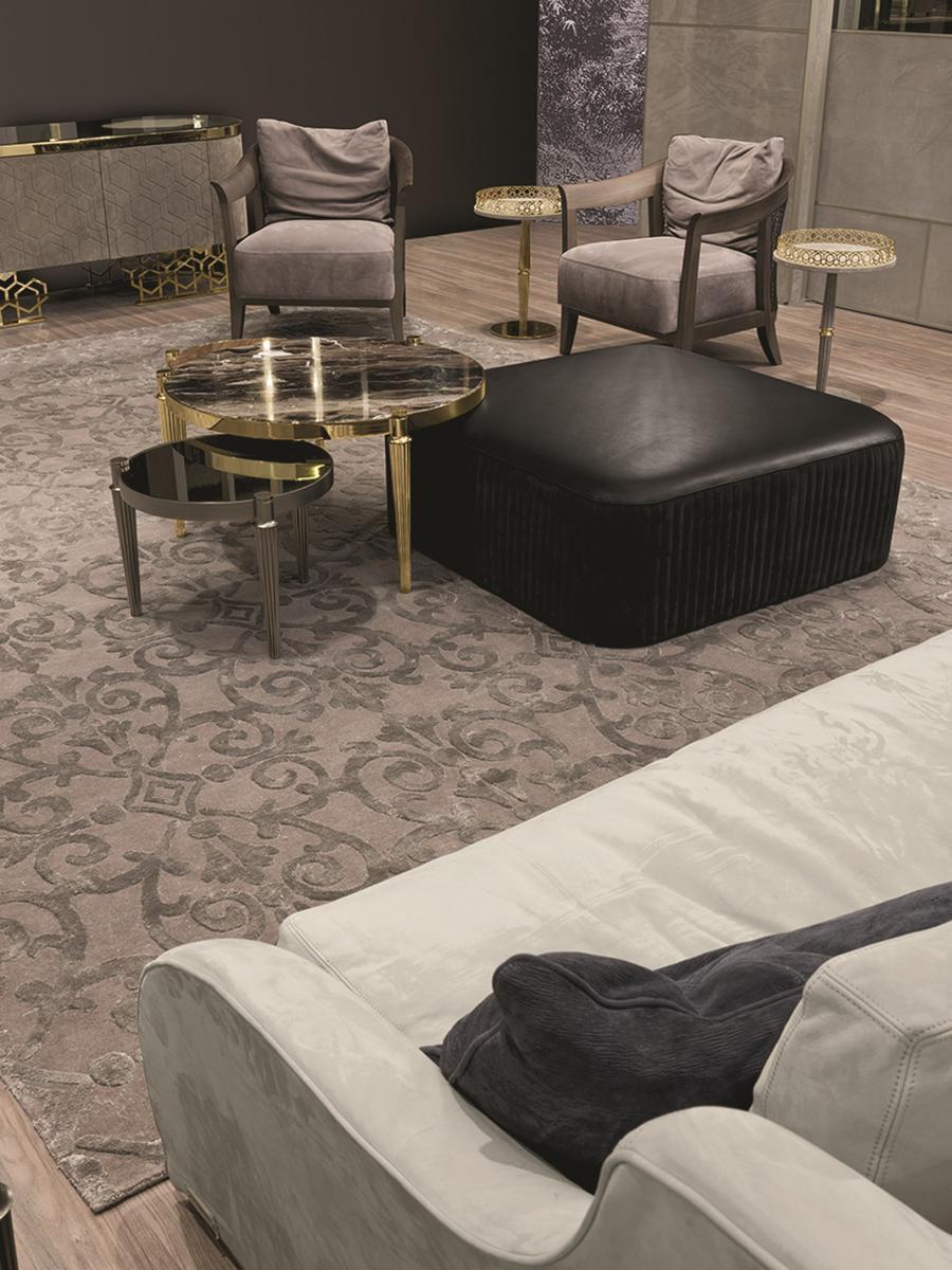 Round stone coffee table | Felix by Longhi