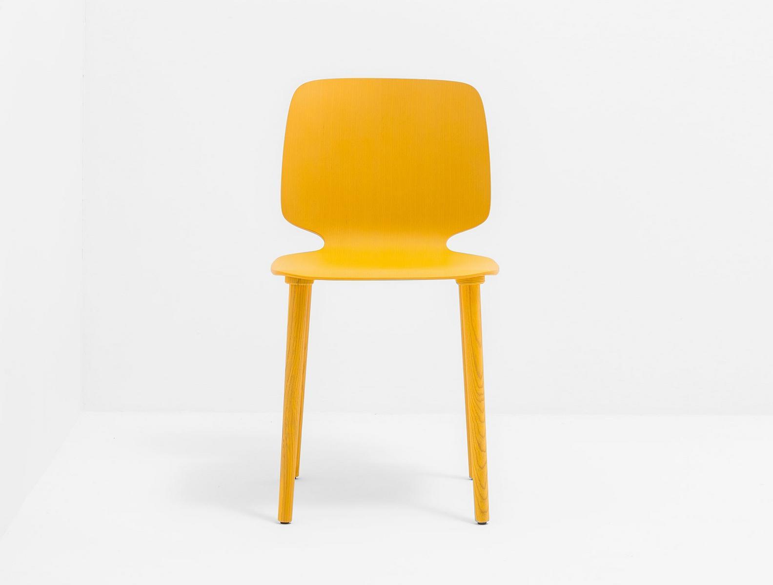 Wooden chair | Babila 2700 by Pedrali