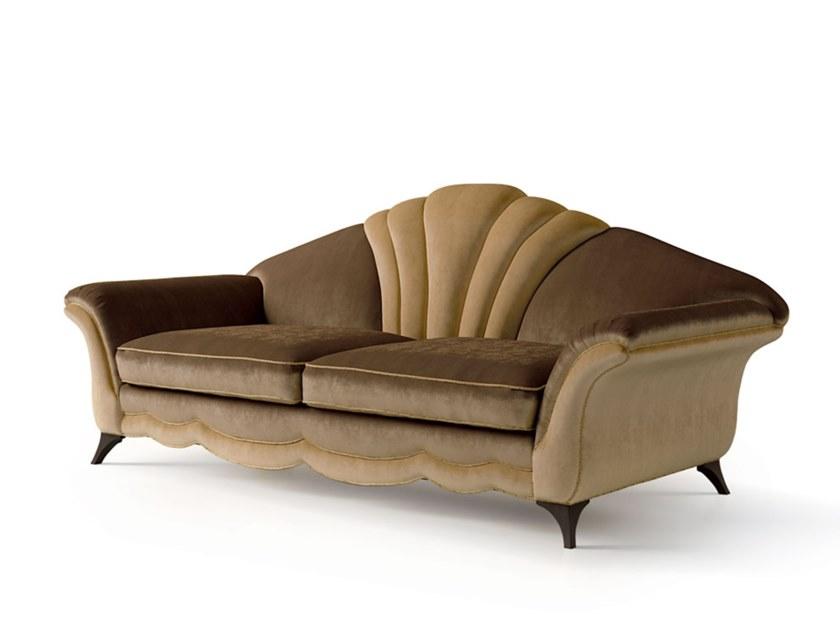 3 seater velvet sofa | 6339 by Carpanese home