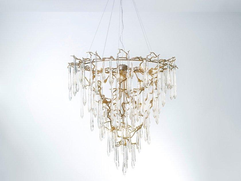 Handmade bronze pendant lamp | Aqua Ct3272/19 by Serip