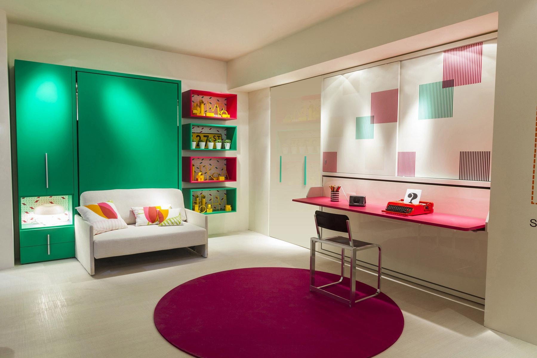 Pull-down convertible bed | Kali Ponte Board by CLEI