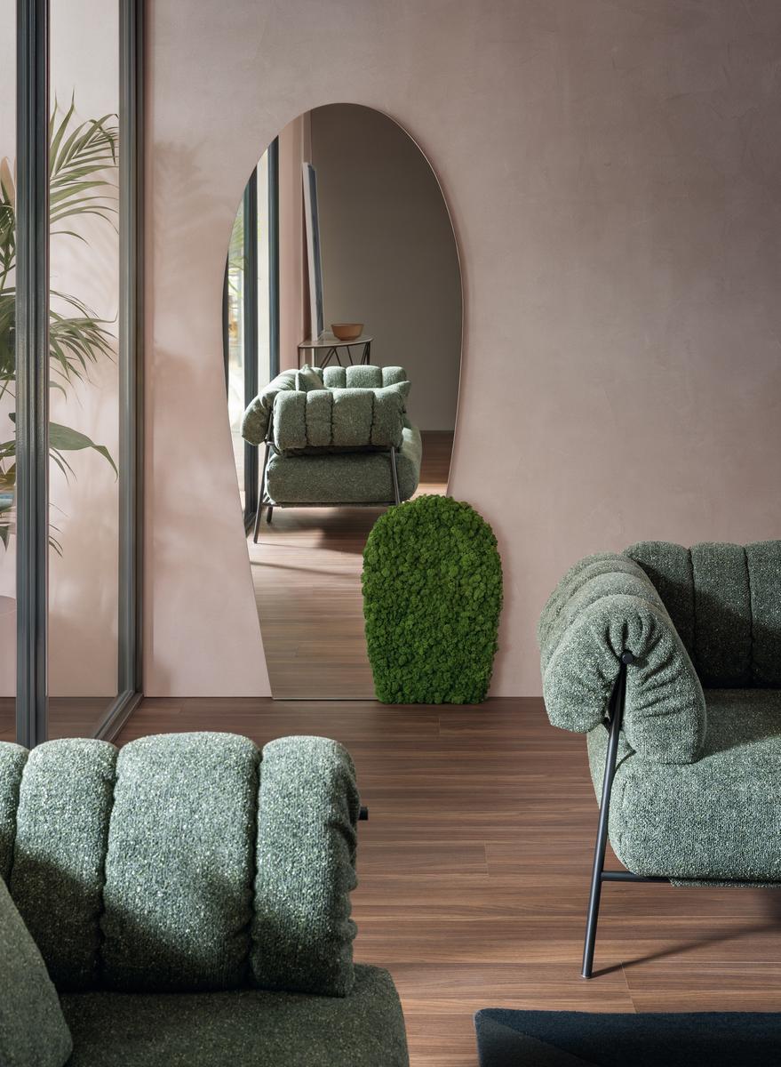 2 seater fabric sofa | Tirella by Bonaldo