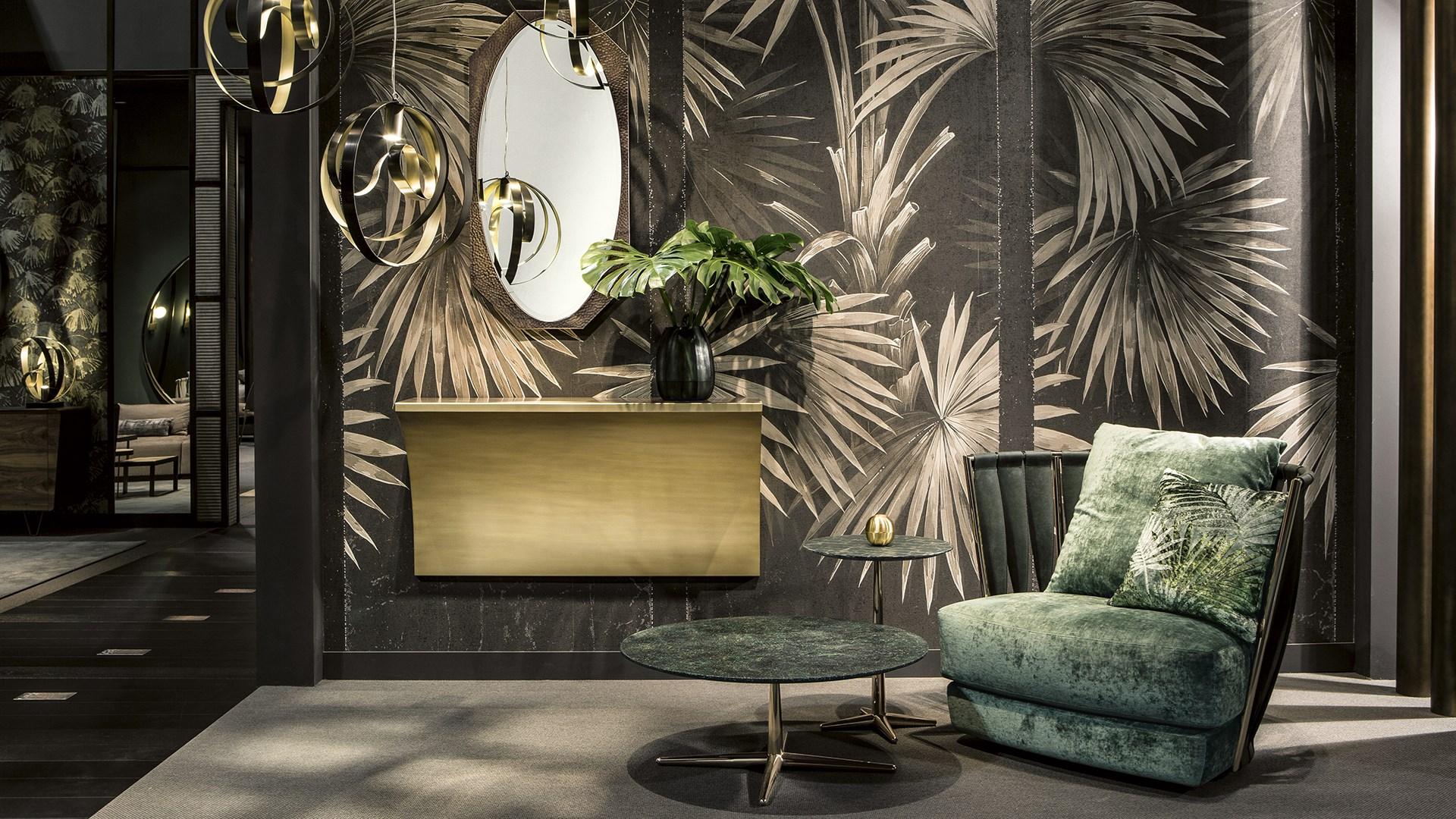 Rectangular iron console table | Tropea by Cantori