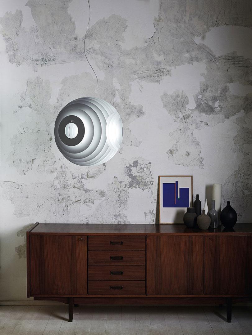 Metal pendant lamp | Supernova by Foscarini