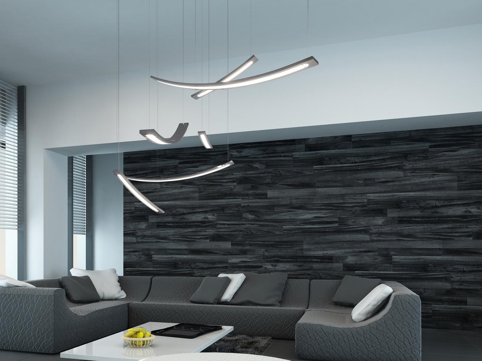 LED direct light metal pendant lamp | Out Of Line H1 by Ilfari