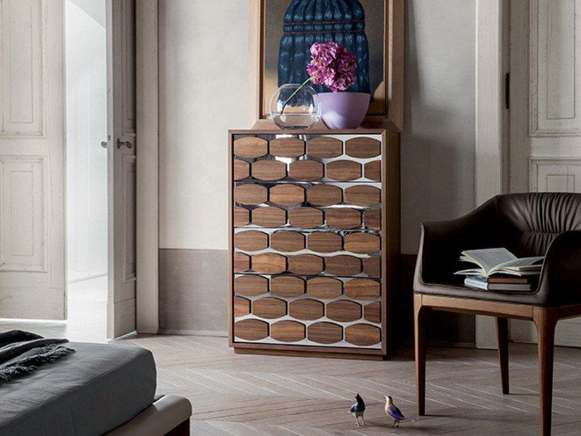 Wooden chest of drawers / chest of drawers | Honey Night by Tonin Casa