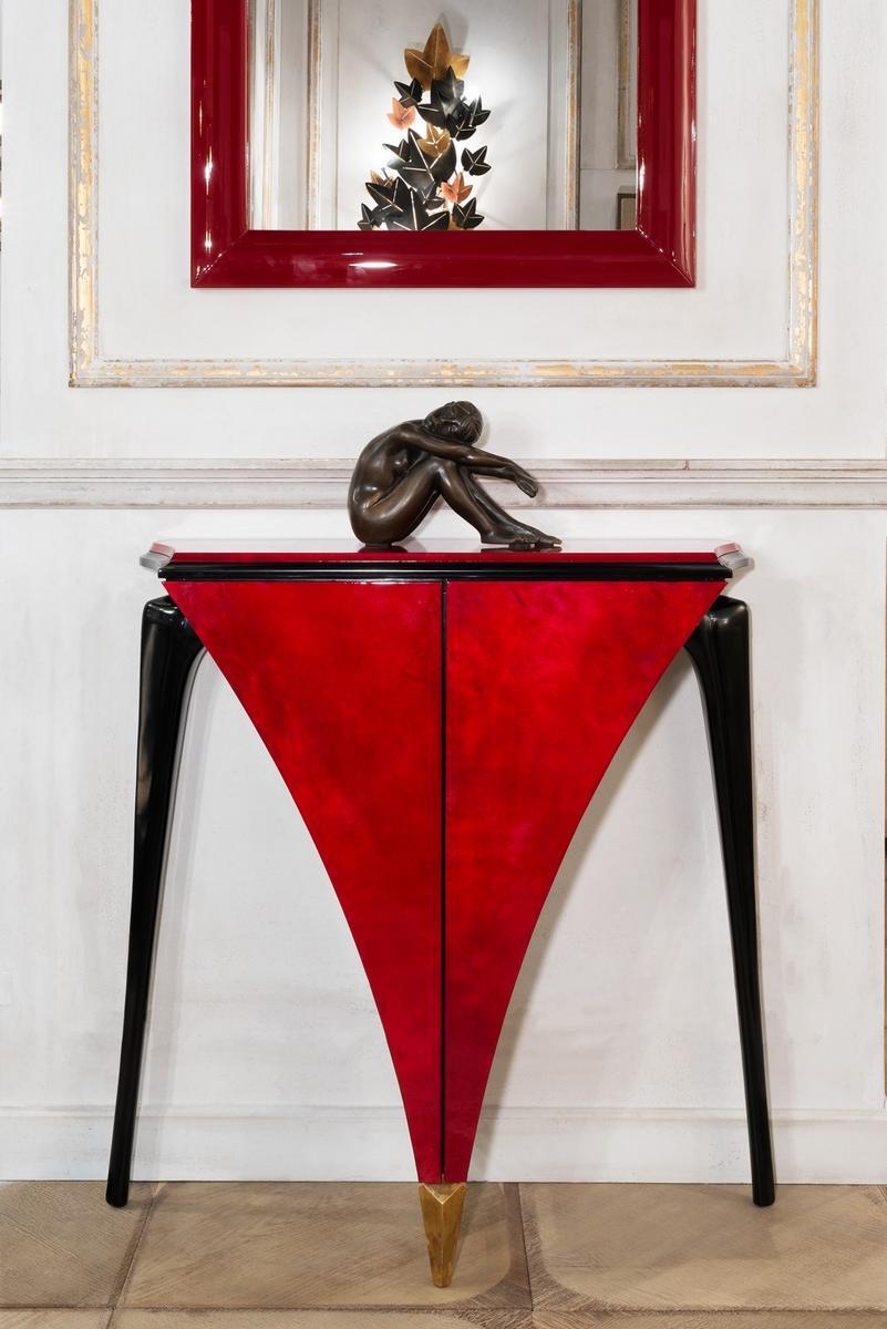 Rectangular custom wooden console table | Liu by Mantellassi 1926