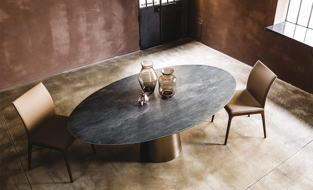 Round metal table | Yoda by Cattelan Italia