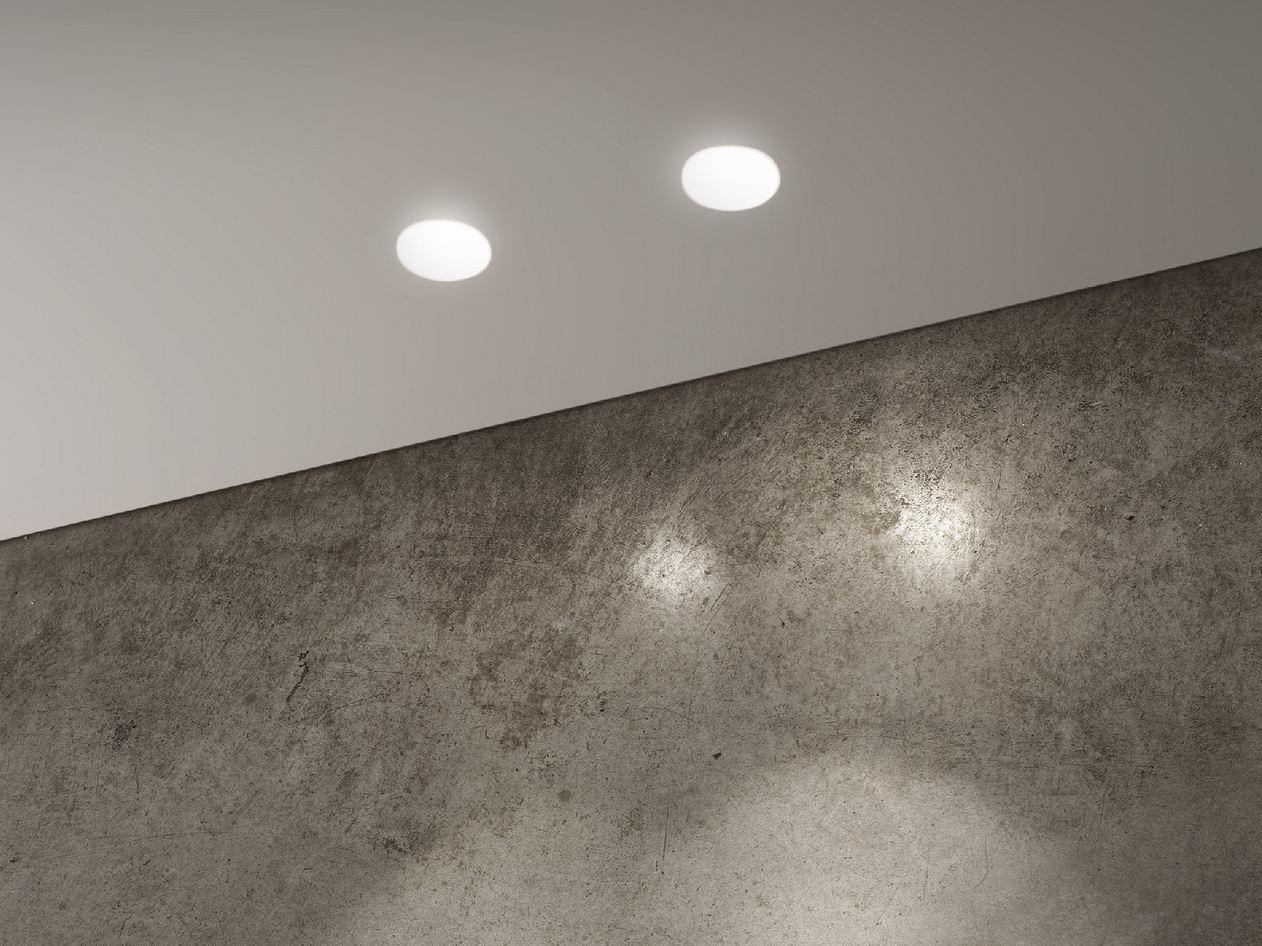 LED round ceiling plaster spotlight | Ghost Round by Olev