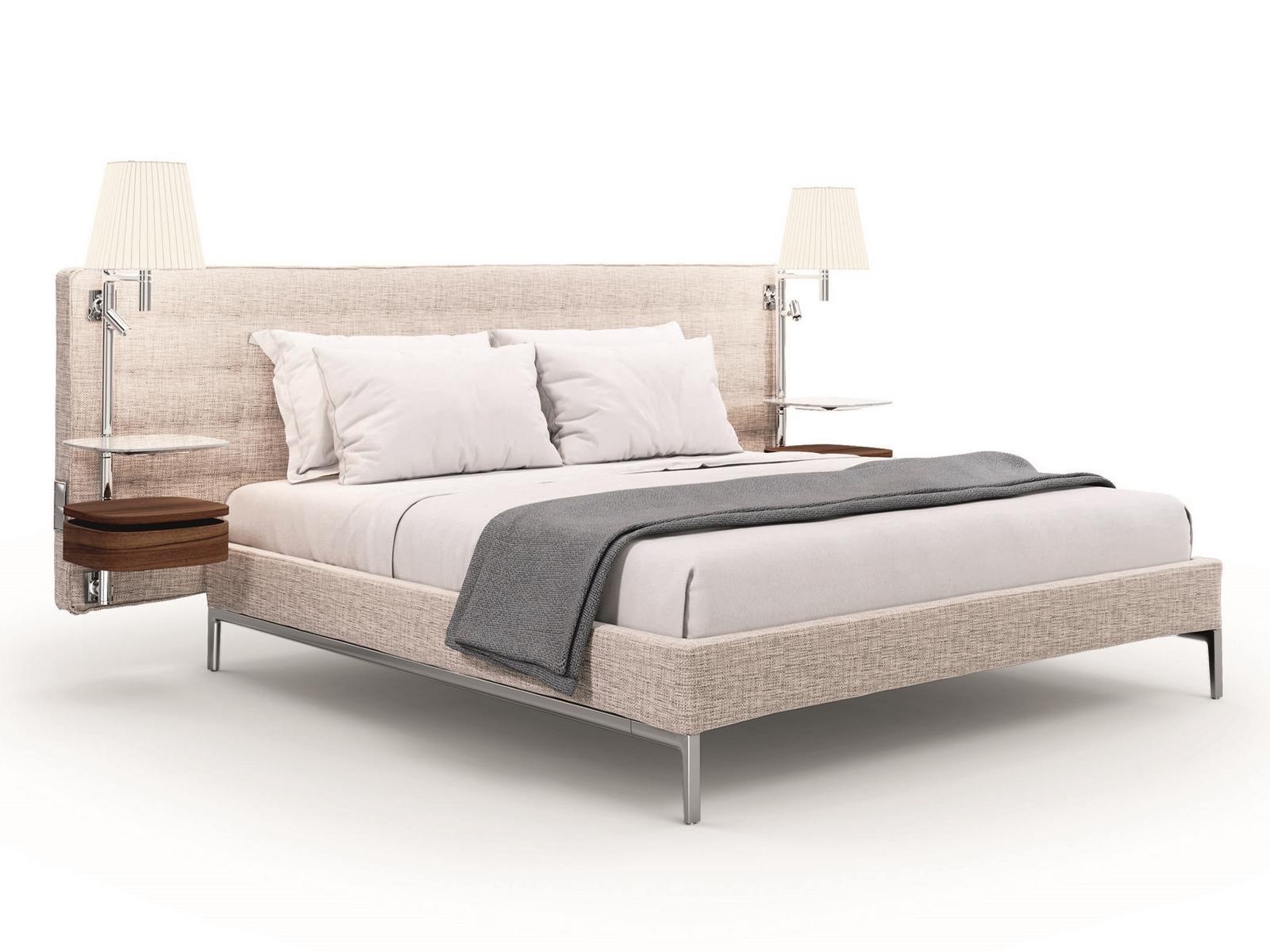 Bed with integrated nightstands | Volage Ex-s Night by Cassina