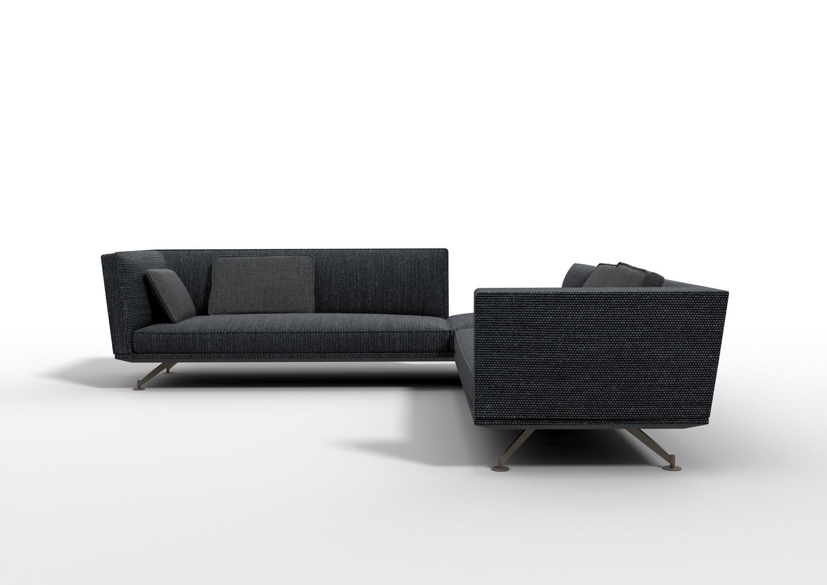 Corner fabric sofa | Neil by Lema