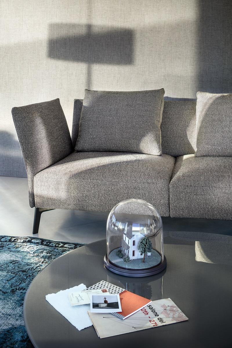 3 seater fabric sofa | Jermyn by Lema