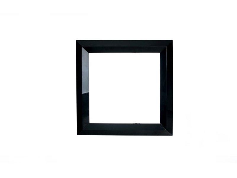 Square framed mahogany mirror | Bronx by Boca Do Lobo