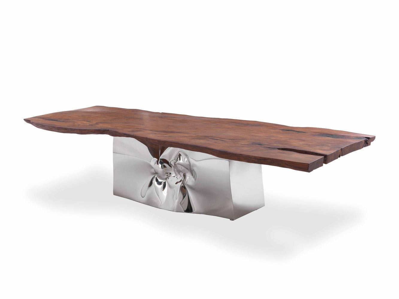 Rectangular wood table | Riflessi by Riva 1920