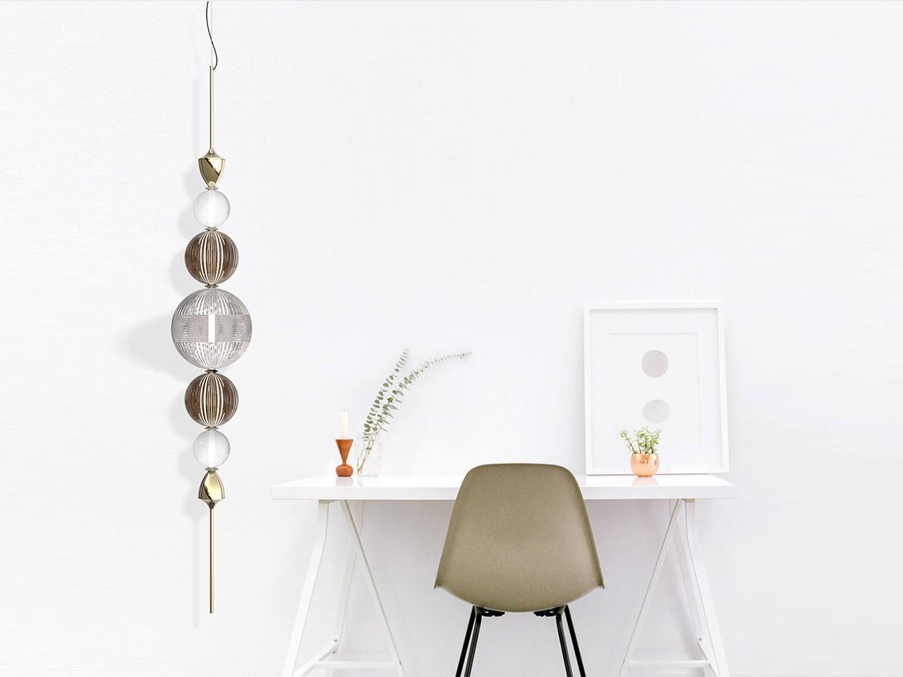LED crystal pendant lamp | Greta by Italamp