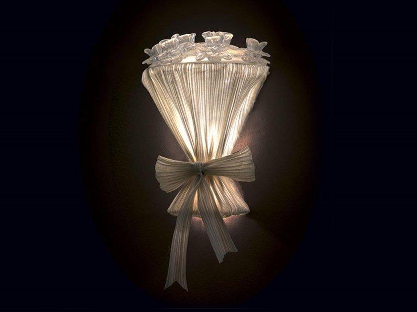 LED fabric wall light | Bouquet by Reflex