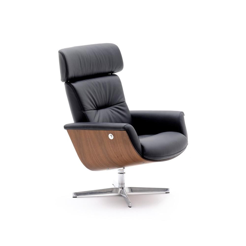 Leather armchair | Evolution by Alberta Salotti