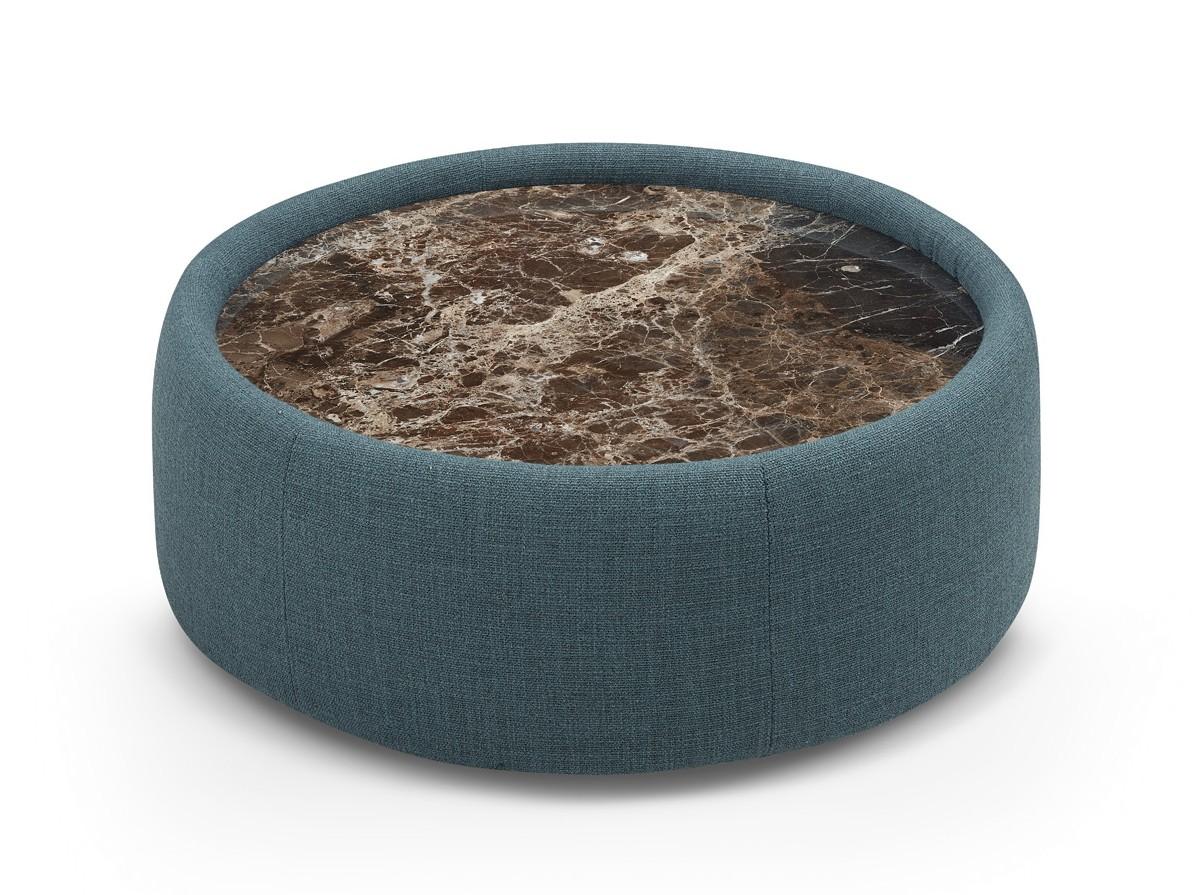 Low round marble coffee table | Cubic by Dema