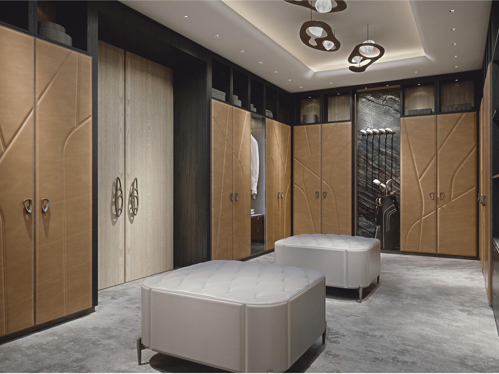Custom wooden walk-in wardrobe | Afrodite by Ezio Bellotti