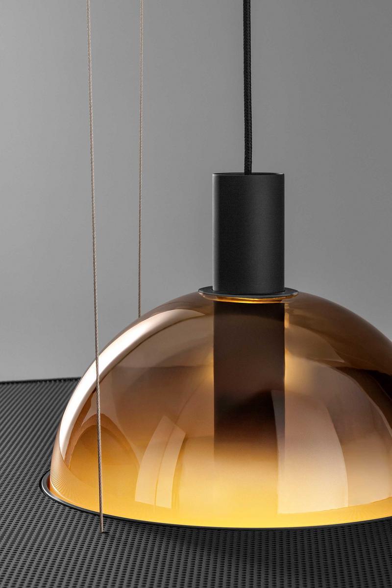 LED sound-absorbing pendant lamp | Eclipse Nuance Silence by Olev