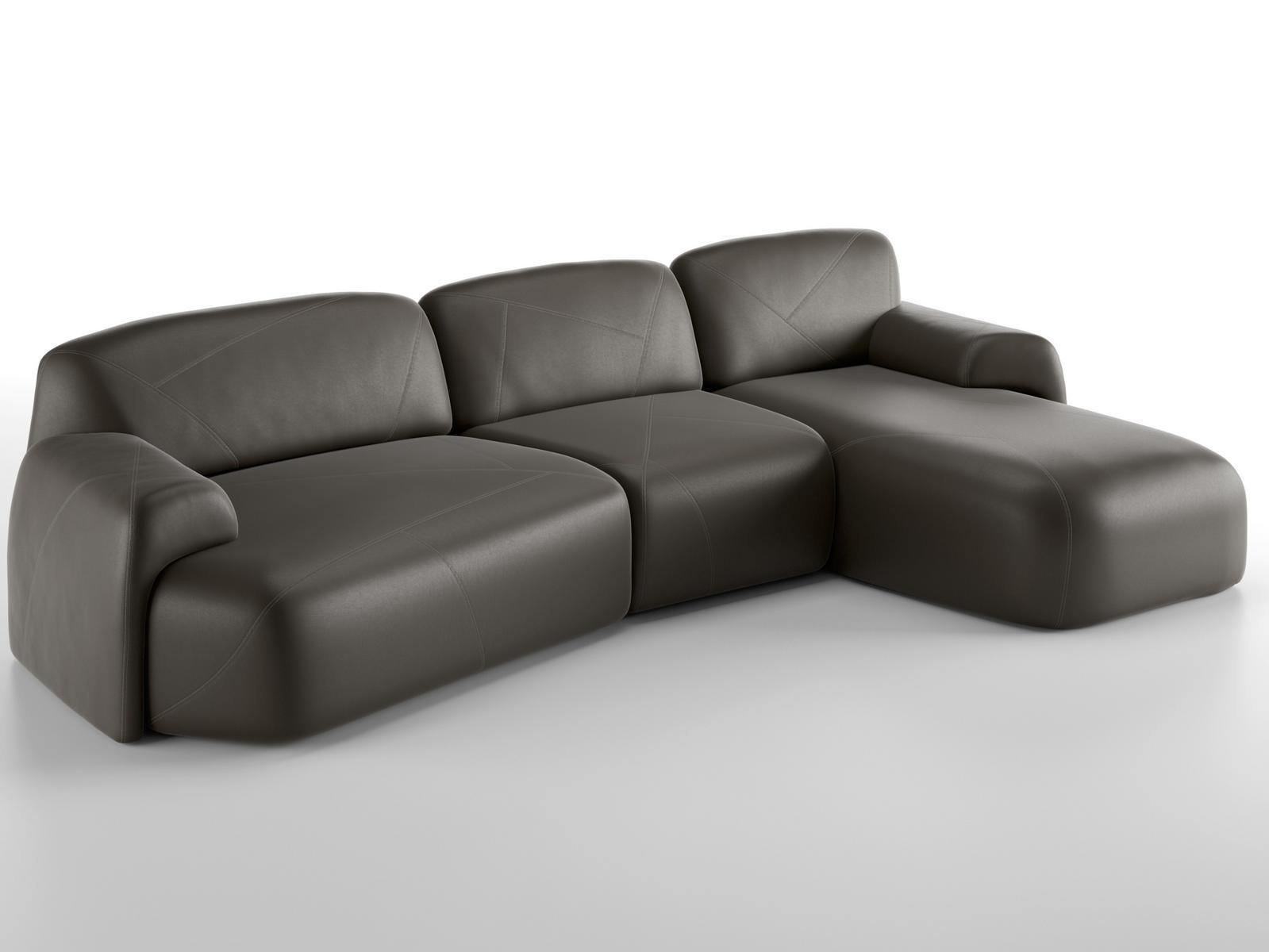 Leather sofa | Buddie by Natuzzi Italia