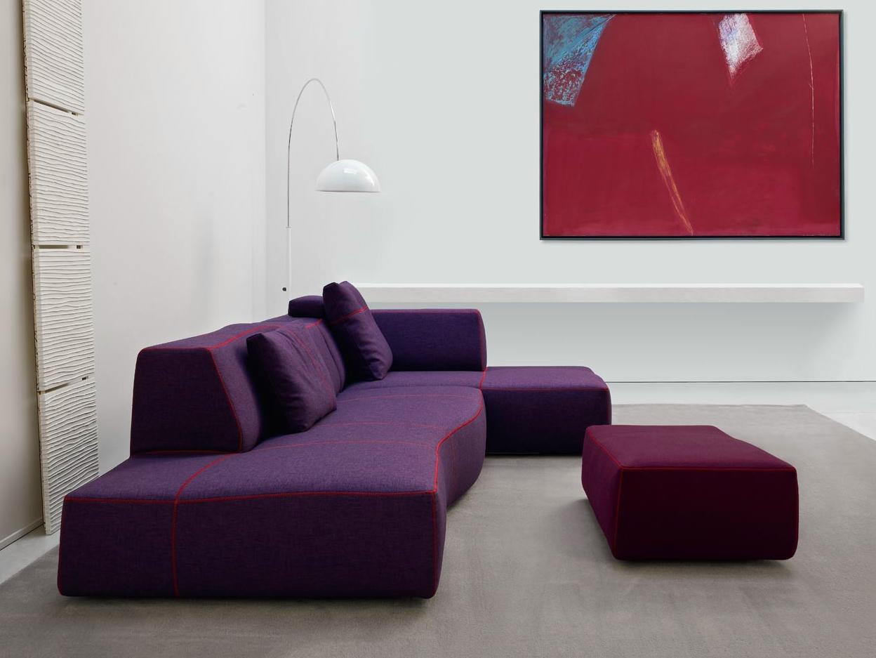 Modular fabric sofa | Bend by B&B Italia