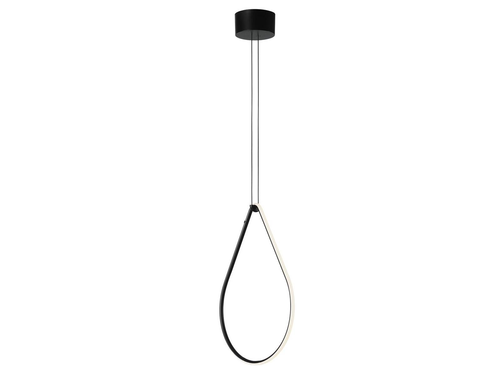 LED powder coated aluminium pendant lamp | Arrangements Drop by Flos