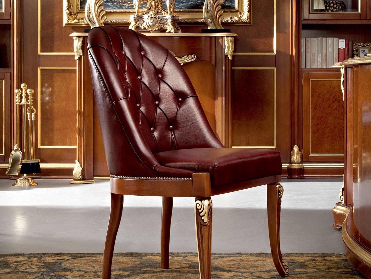 Tufted upholstered easy chair | 13520 by Modenese Gastone