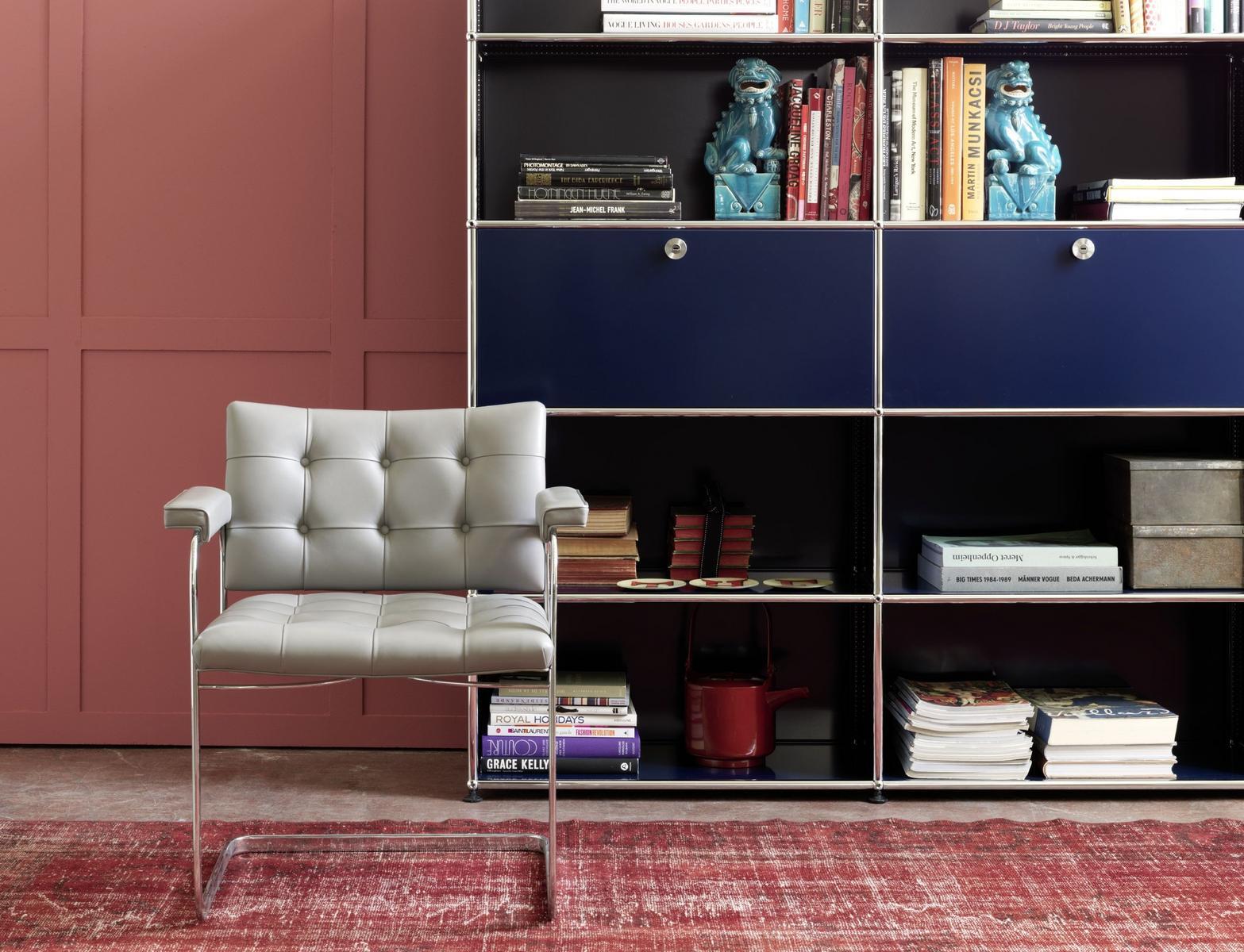 Sectional metal chest of drawers | Haller Living Room Storage by USM