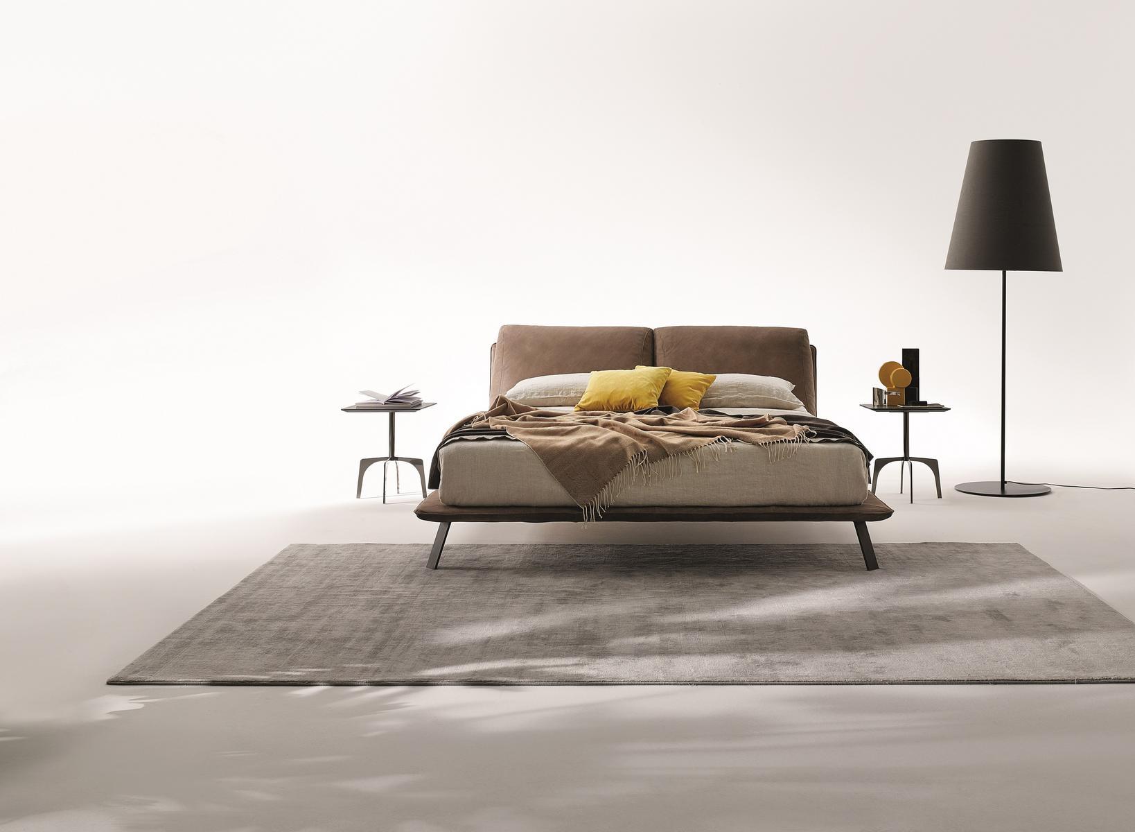 Bed with upholstered headboard | Kanaha by Ditre Italia