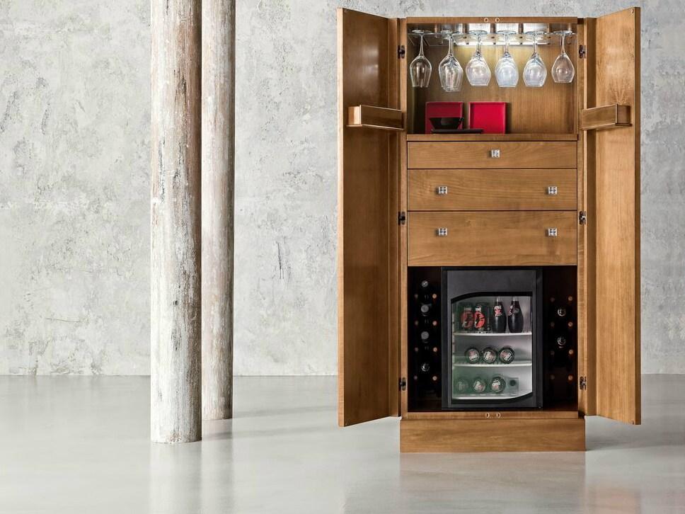 Wooden bar cabinet | Minimal Baroque by Modenese Gastone