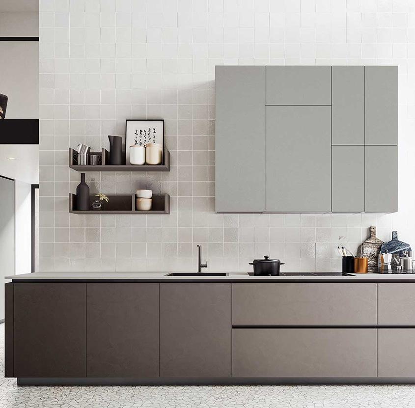 Fenix kitchen without handles ALF Valdesign Logica L40